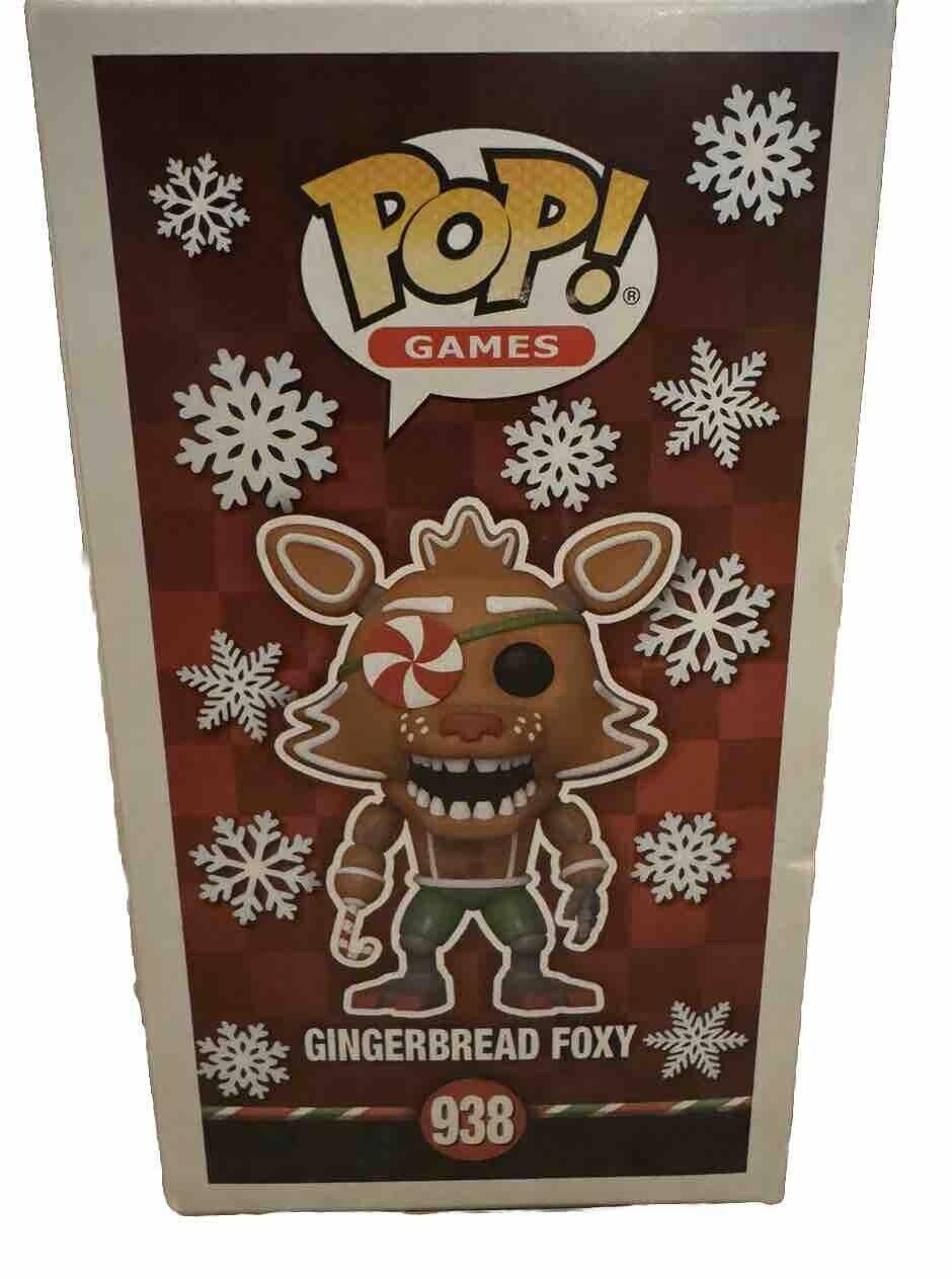 Funko Pop Games #938 Gingerbread Foxy Five Nights At Freddy's FNAF