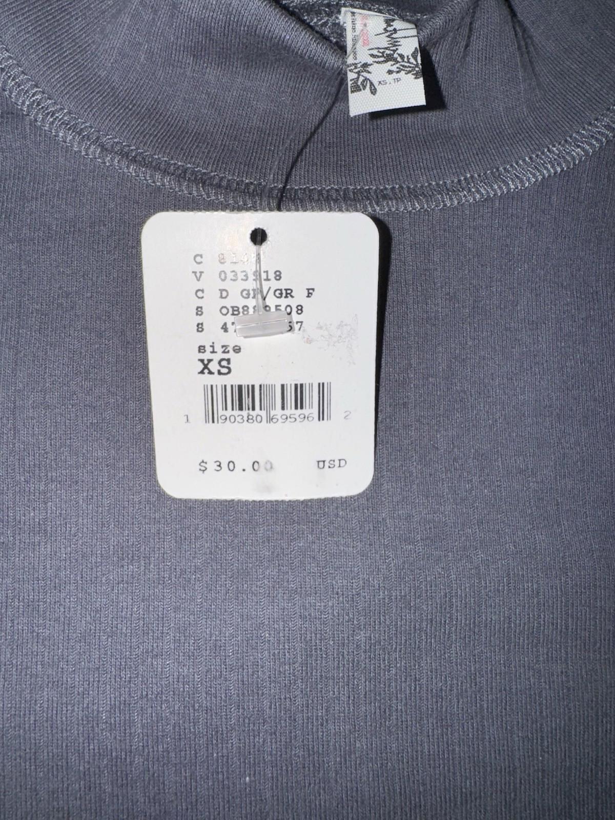 Itimately Free People The Rickie Top Gray XS NEW! Sold out!