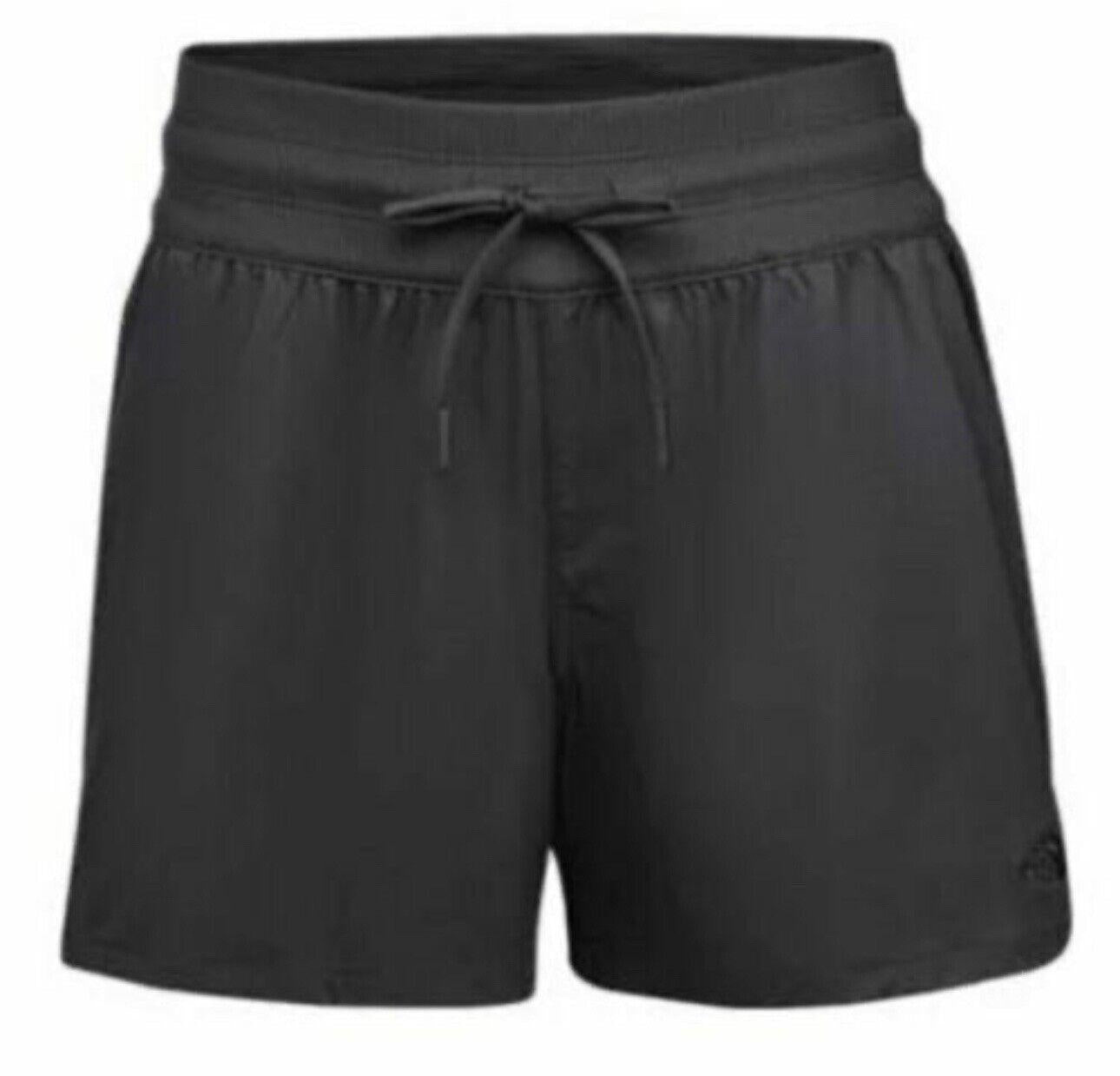 North Face Women Black Aphrodite Motion Bermuda Short SM NEW