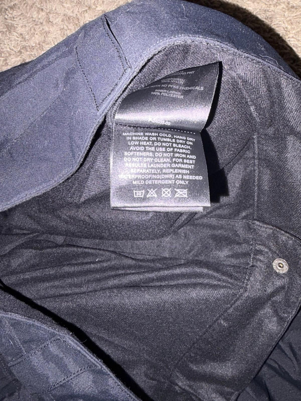 686 MEN'S INFIDRY STANDARD SHELL SKI / SNOWBOARD PANT SIZE LARGE BLACK KCR213