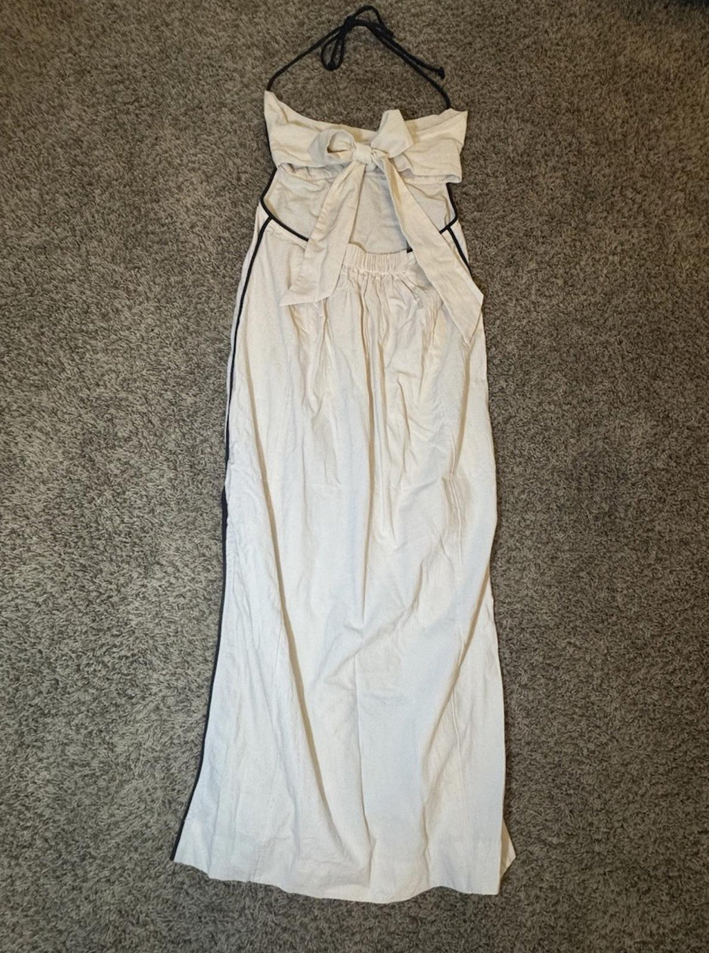 Free People Free-est Summer in Capri Dress Midi Side Slit Medium NEW
