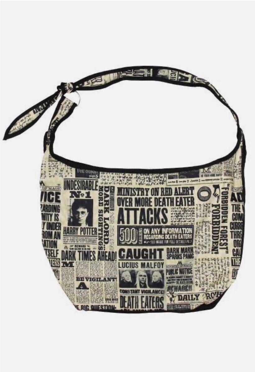 Bioworld Hobobag Harry Potter Daily Prophet Hogwarts xbody