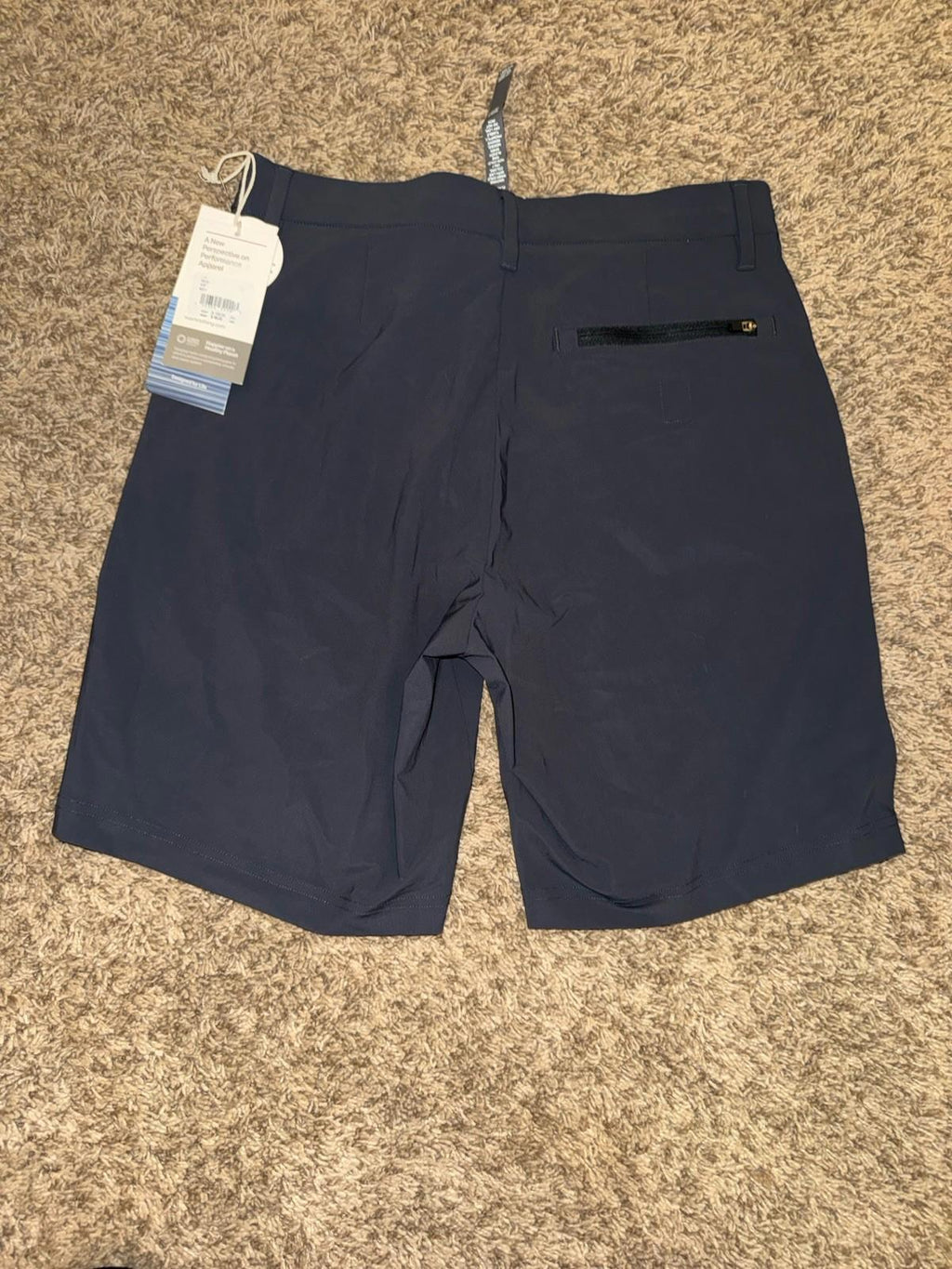 NEW VUORI Fleet Chino Shorts Men's Size 28 Charcoal  NWT