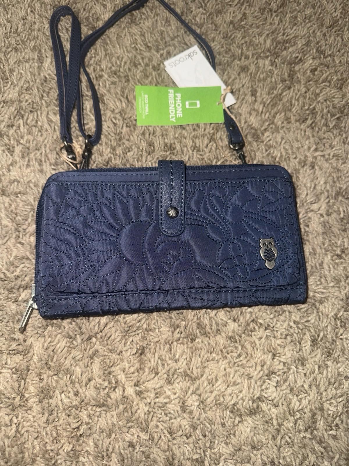 NEW! Sakroots Artist Circle - Eco-Twill Smartphone Crossbody Bag Wristlet