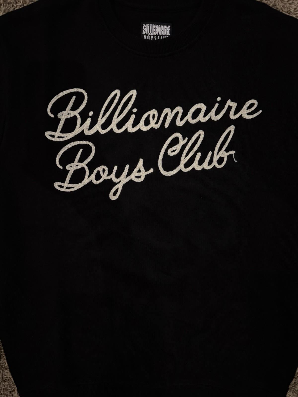 BILLIONAIRE BOYS CLUB BBC SIGNATURE CREWNECK Black NWT MED