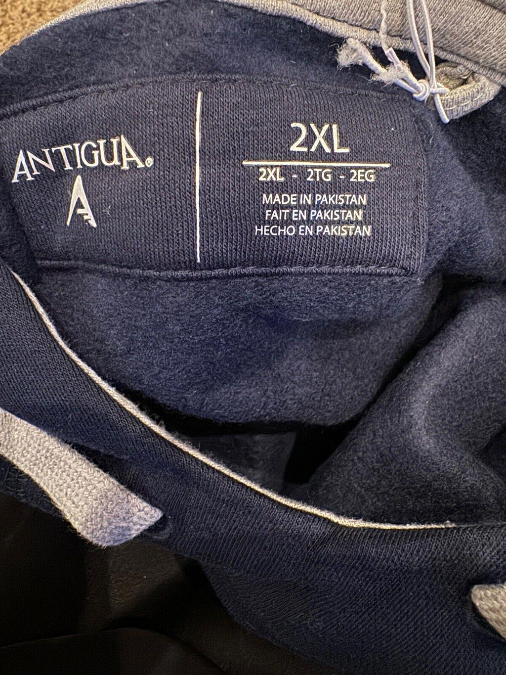 New England Patriots Men's Antigua Pullover Hoodie NWT