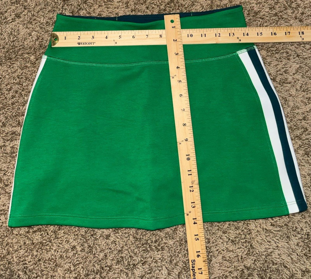NEW PIRDIE GOLF Foreplay 14" Skirt Kelly Green Small NWOT