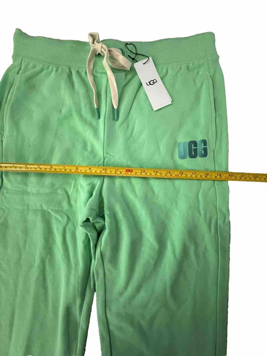 UGG Logo Keyla Cropped Pants Green Color Sizes S, M, L NWT