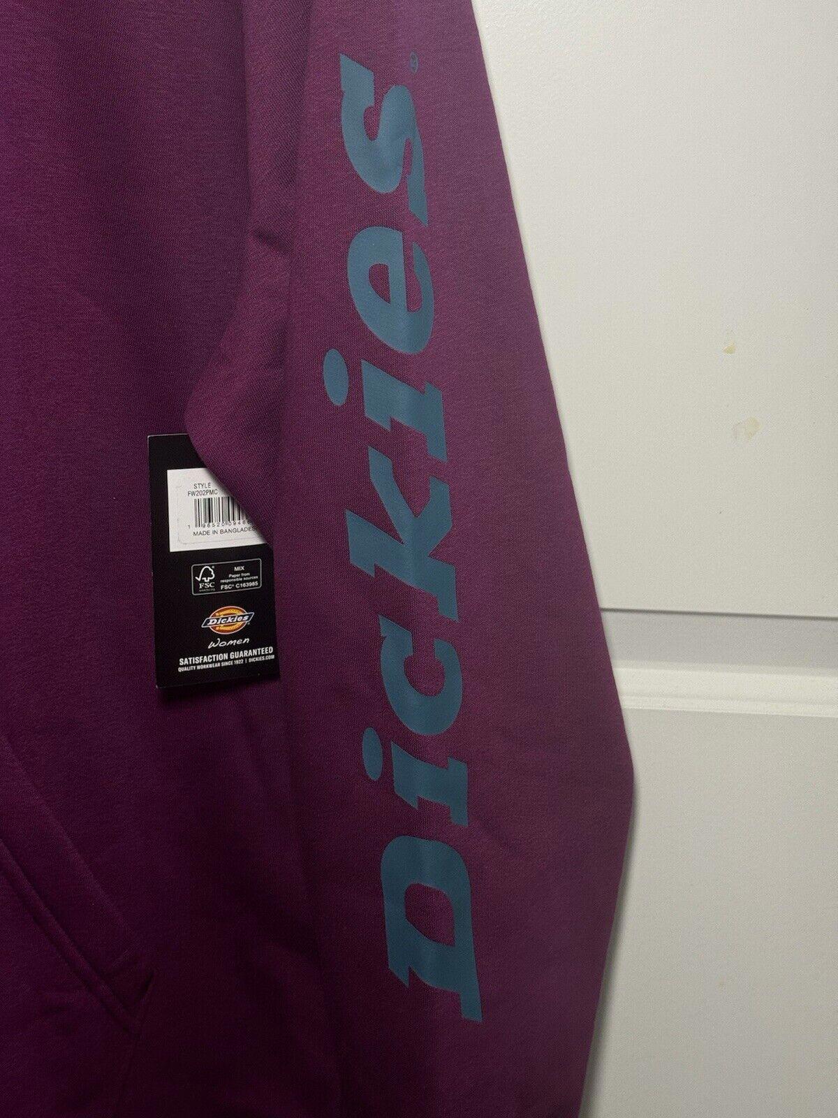 Dickies Women’s Hoodie Fleece Sweatshirt Relaxed Fit L