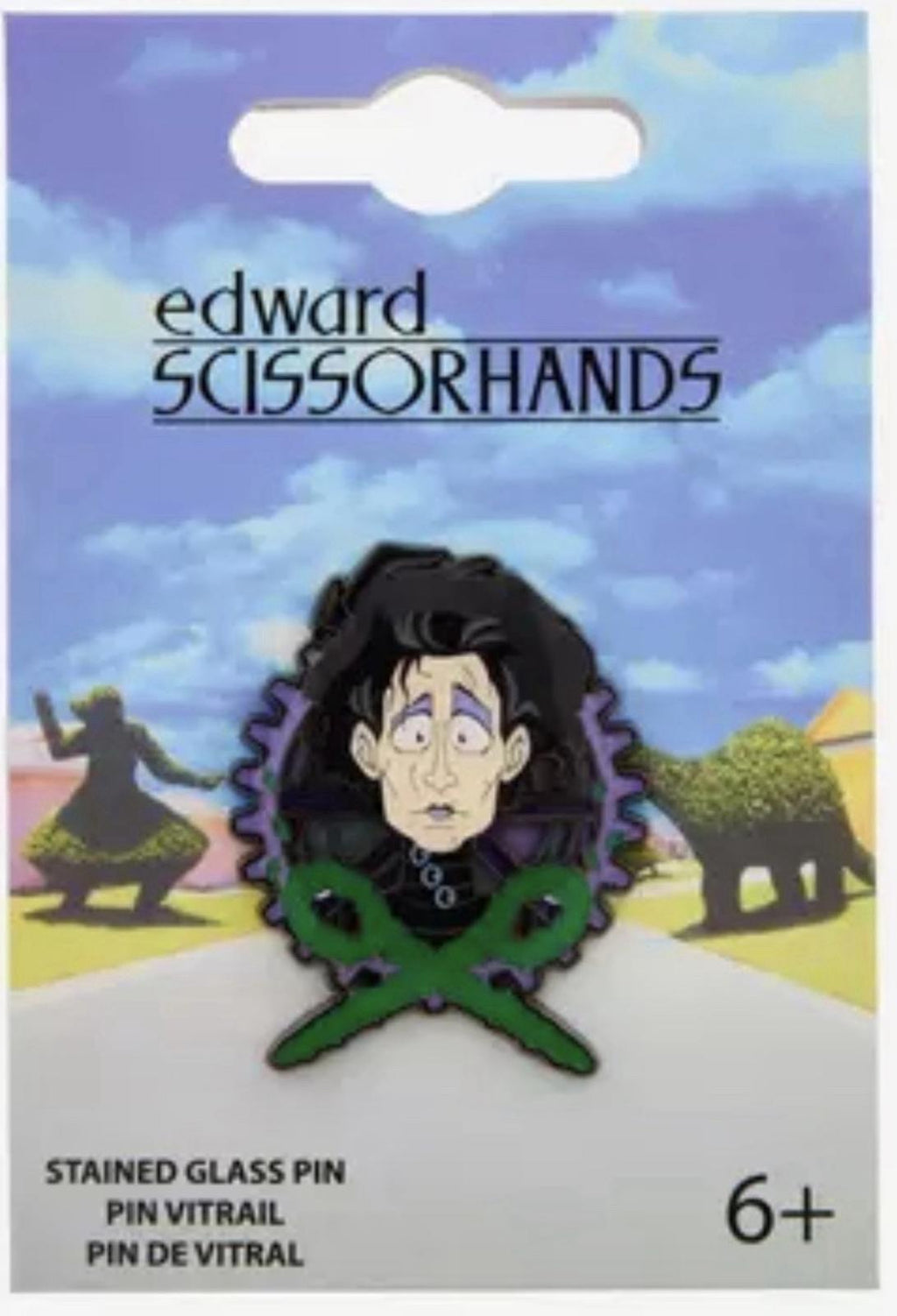NEW Loungefly Edward Scissorhands Cameo Enamel Pin