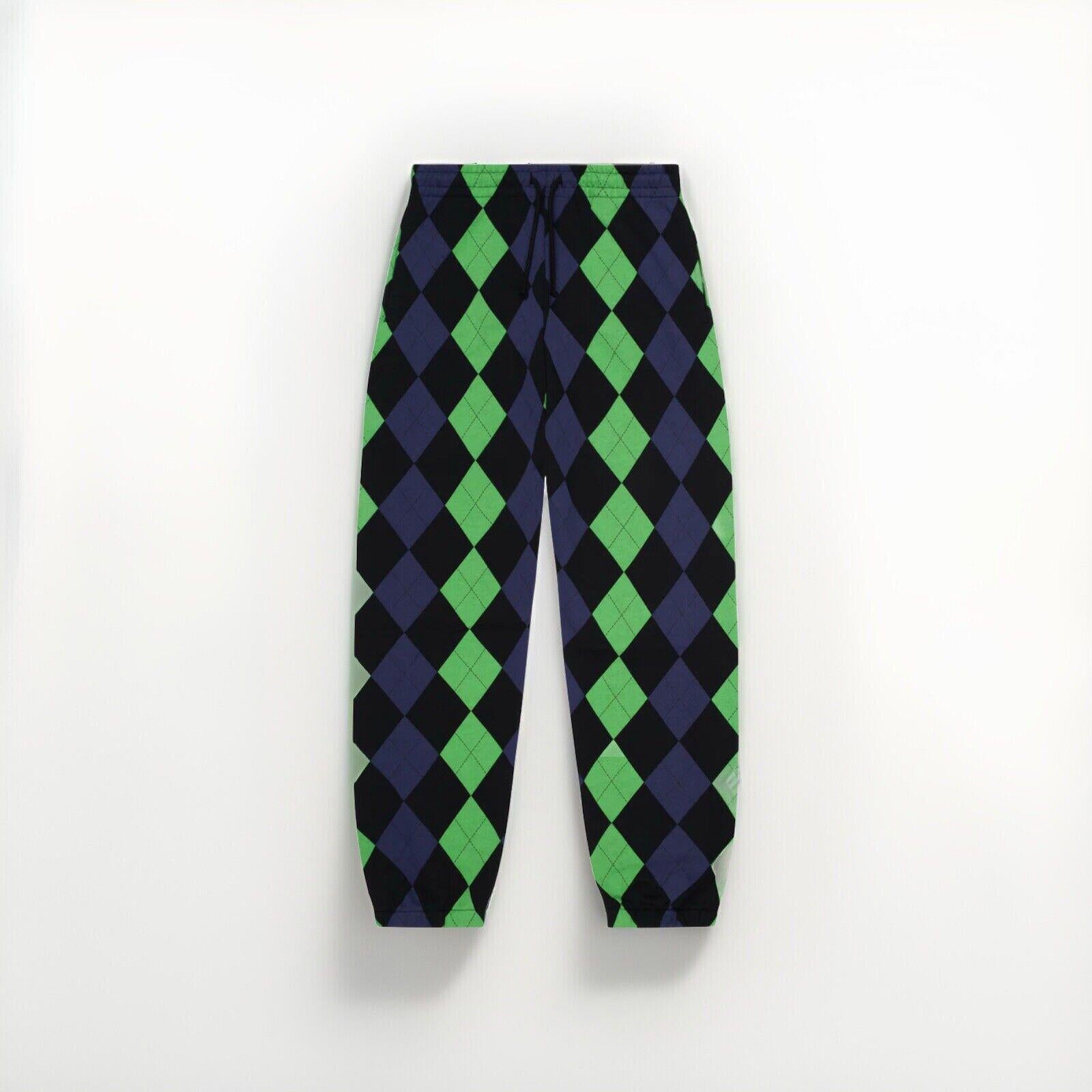NEW Denim Tears Derby Intarsia Sweatpant Green Medium NWOT