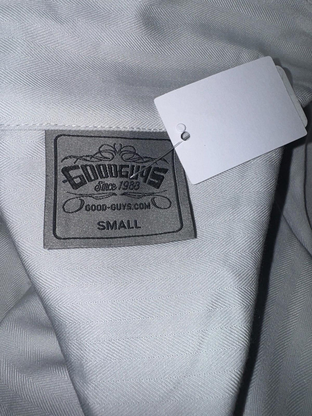 Goodguys Rod & Custom Association Hot Rod Shirt Embroidered Logo Gray Men’s NWOT