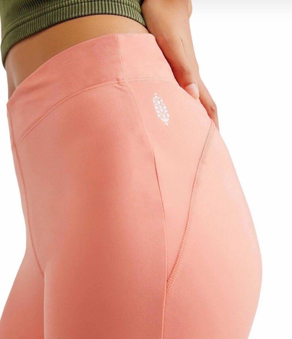 FREE PEOPLE let’s bounce Pant “Crush Blush”  Size Small NEW