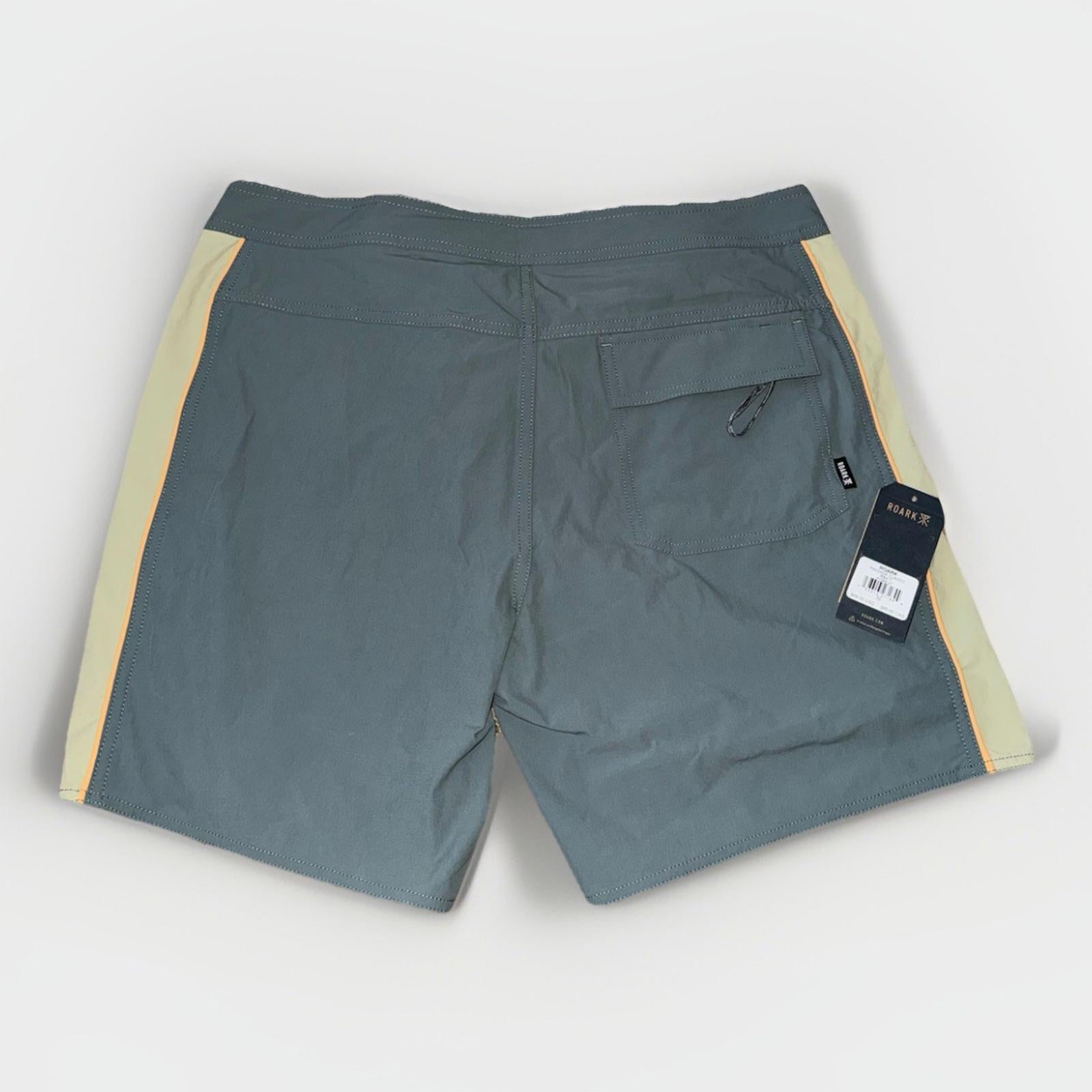 NEW! Roark Passage 17” Boardshorts Forest Mens Size 32 NWT $69 MSRP