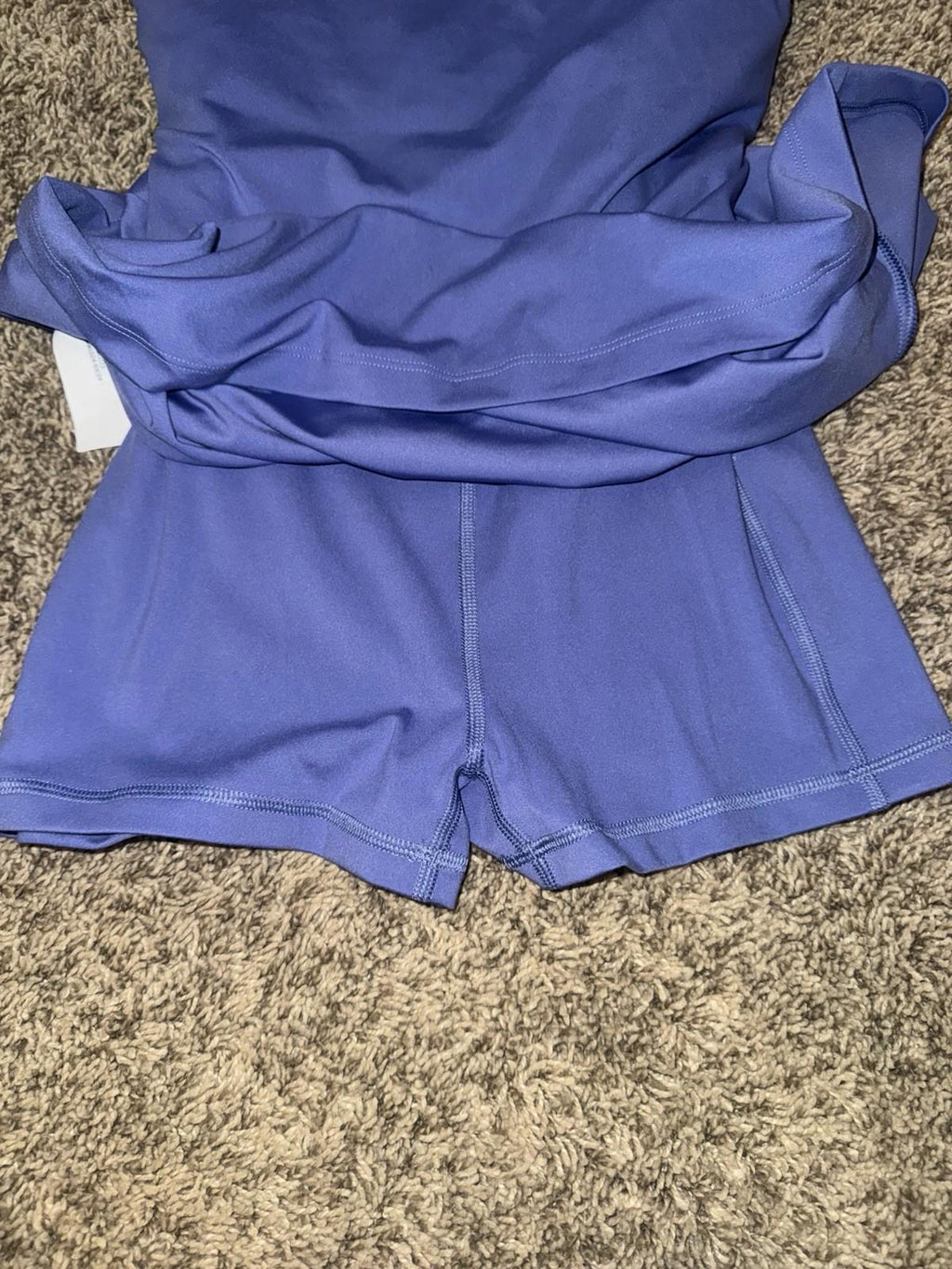 NEW NWT Under Armour athletic MOTION DRESS built in bodysuit Medium polyester