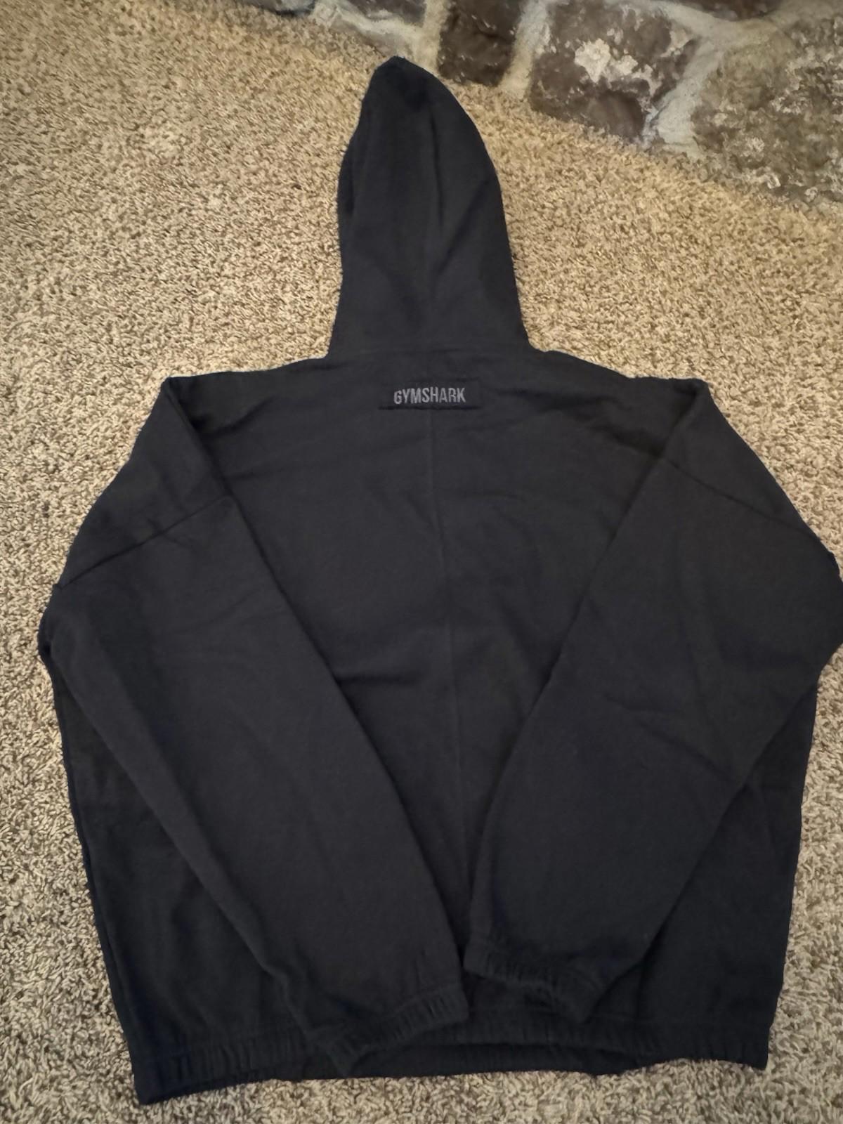NWOT Gymshark Crest Hoodie Black size SMALL New