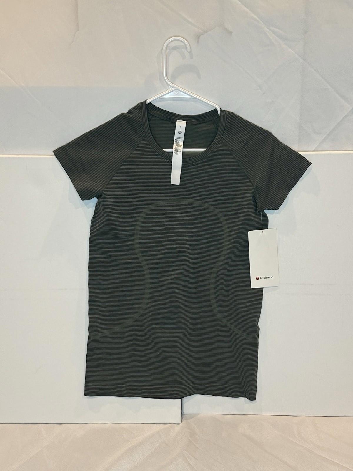 Lululemon Swiftly Tech Short-Sleeve Shirt 2.0 NWT SIZE 2 Green NEW