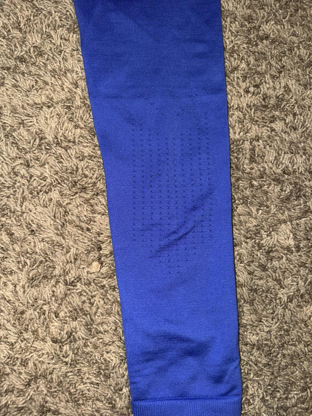 Gymshark Sweat Seamless Leggings Small BLUE High Waisted Workout Athletic NWOT
