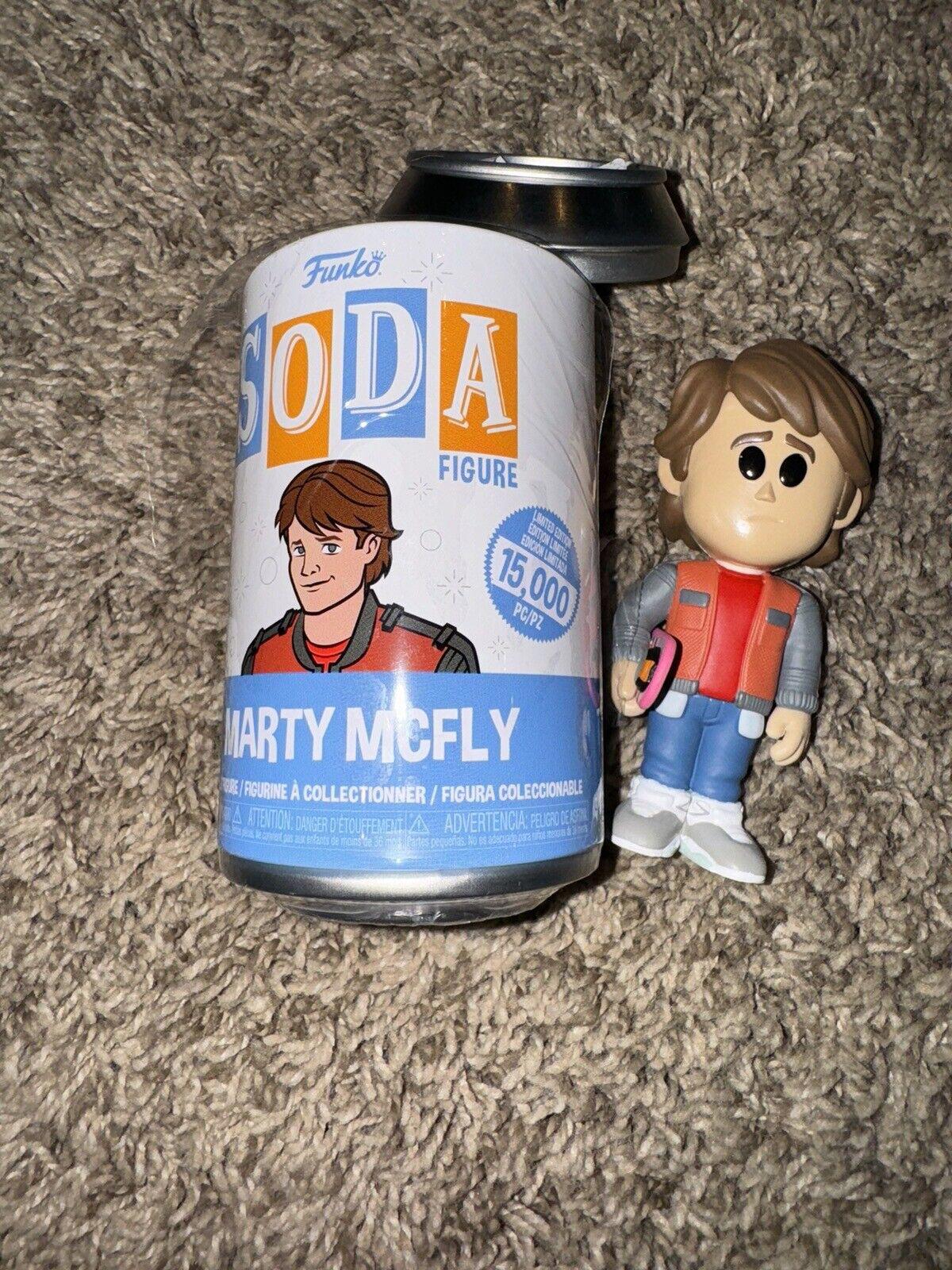 Funko POP! Back to the Future Marty McFly 4.25" Vinyl Figure in SodaCan Unsealed