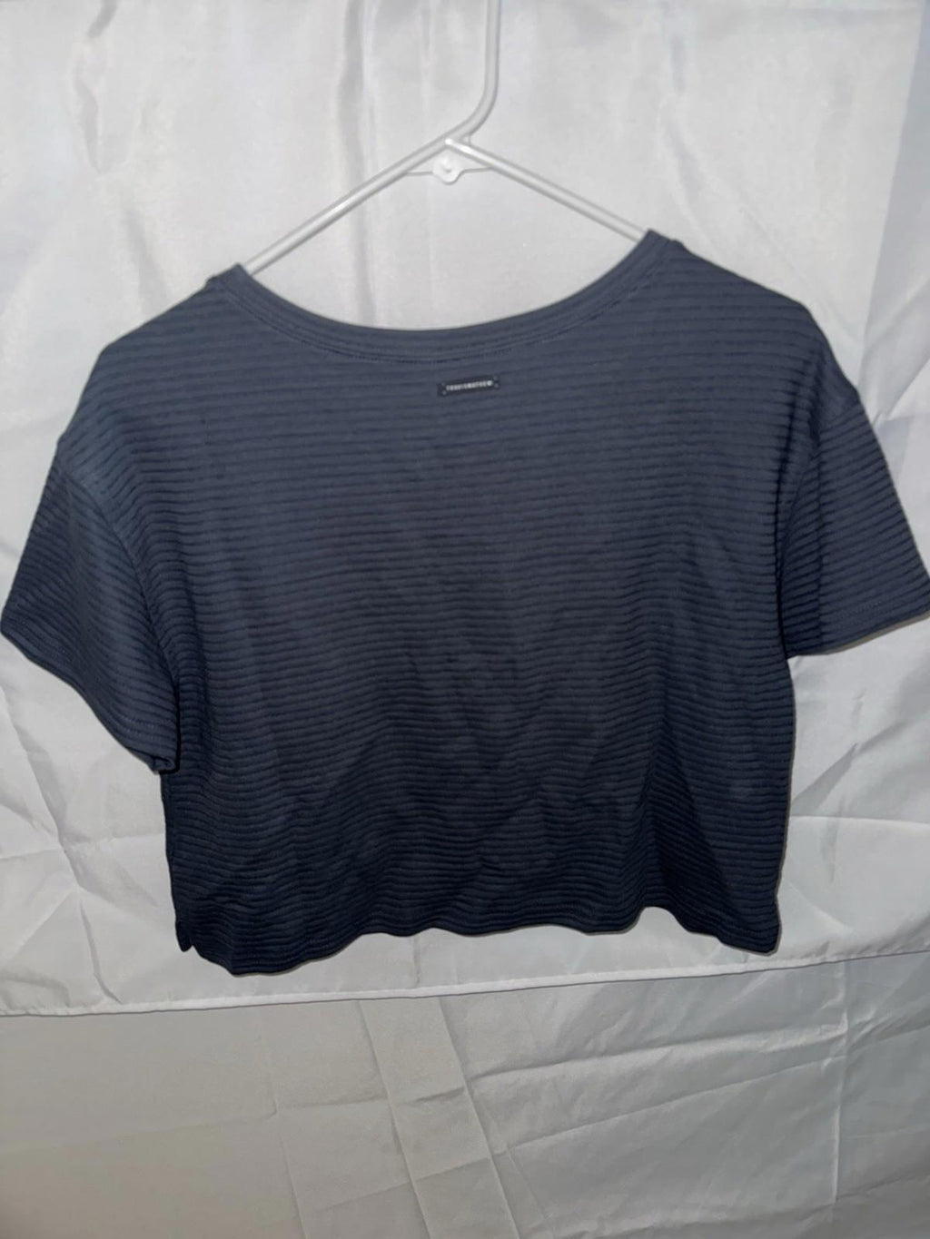 NEW Travis Mathew women's Coastal Rib charter cruise Top. Blue SMALL NWT
