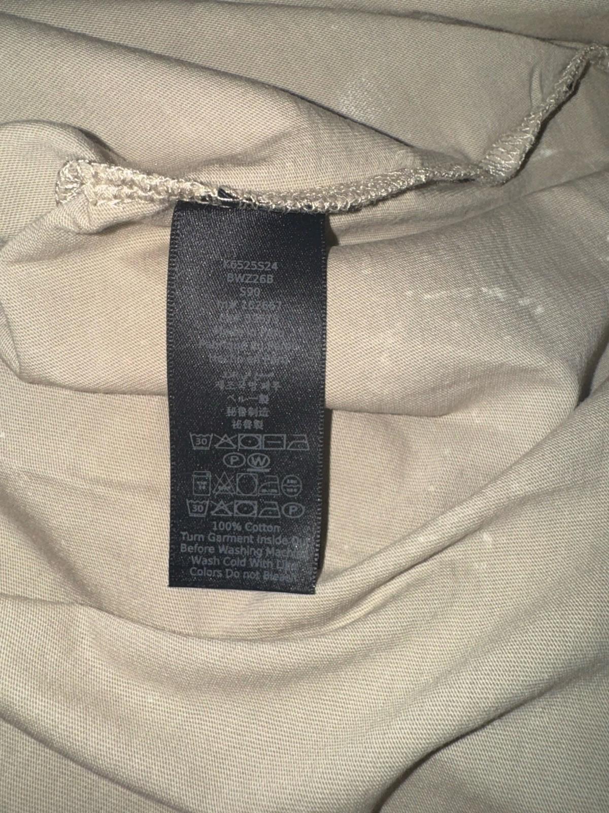 John Varvatos Men's Tan Enzo Marble Wash Crew-Neck Short Sleeve T-Shirt Medium