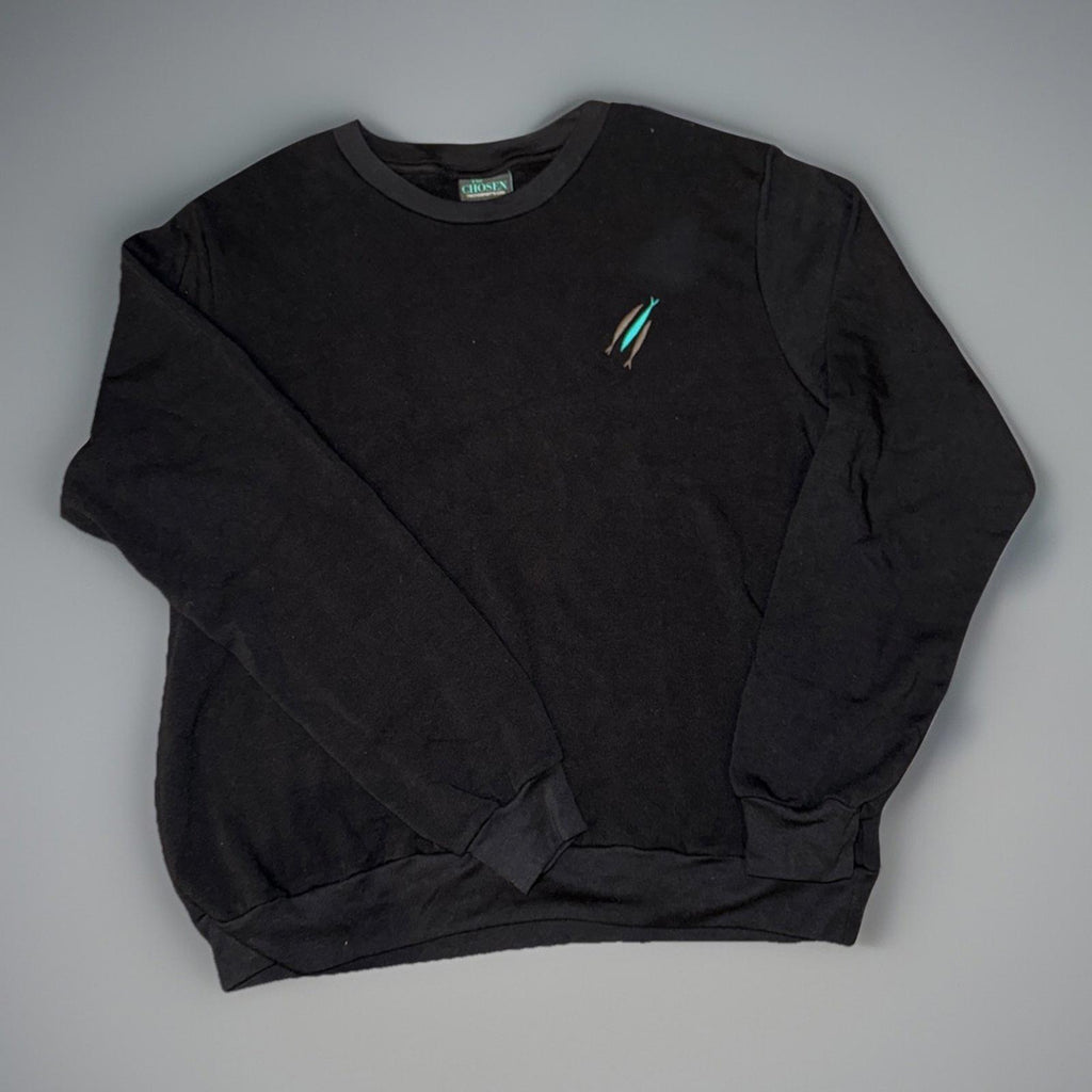 New The Chosen Unisex Against The Current Graphic Black Crewneck XL NWOT