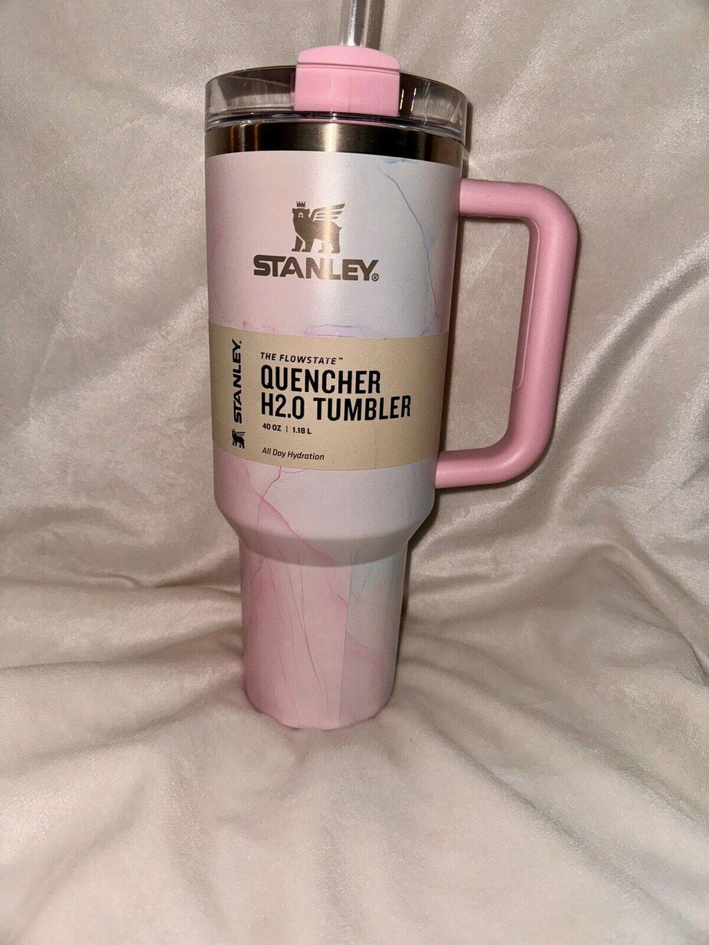 STANLEY 40 OZ QUENCHER TUMBLER TULLE TARGET RELEASE
