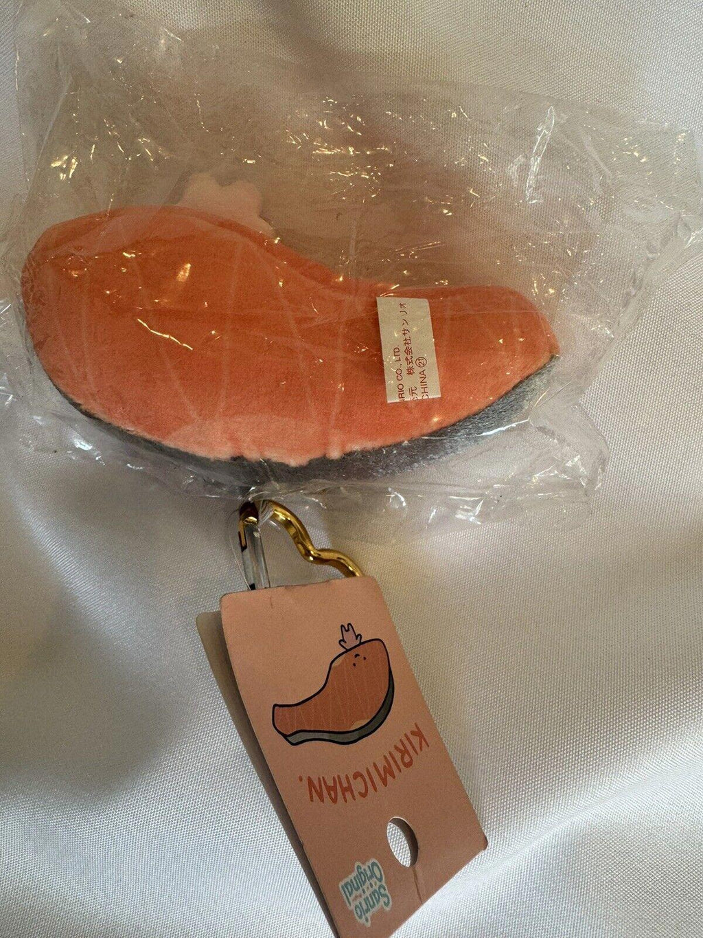 KIRIMI.Chan Salmon Mini Plush Sanrio Original 2023 NEW