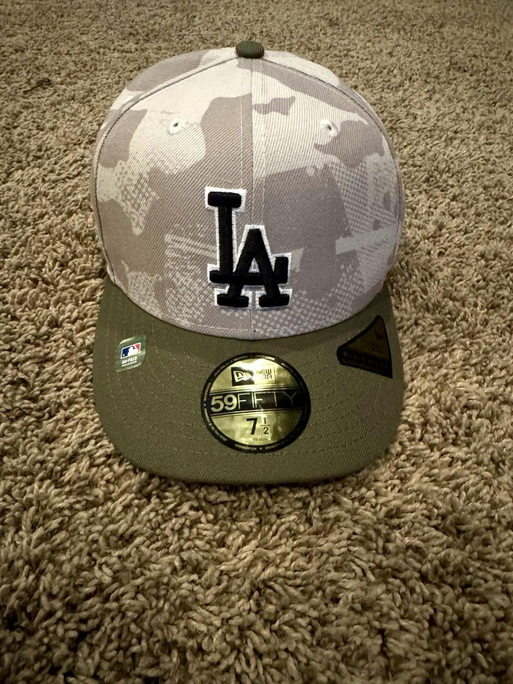 Los Angeles Dodgers New Era 2025 Armed Forces Day 9SEVENTY On field cap NEW