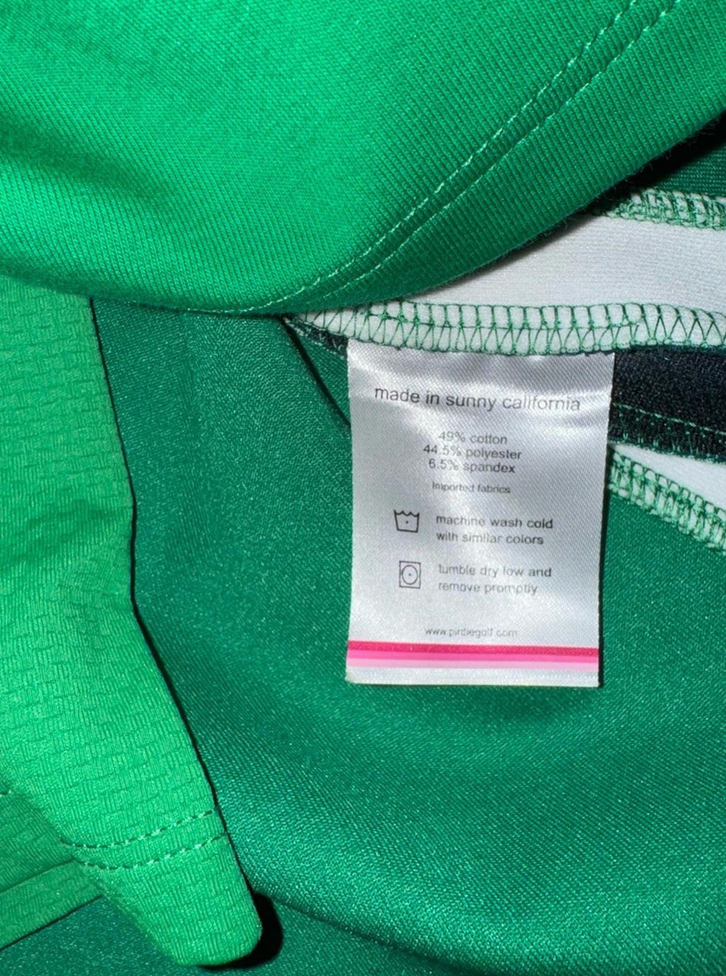NEW PIRDIE GOLF Foreplay 14" Skirt Kelly Green Small NWOT