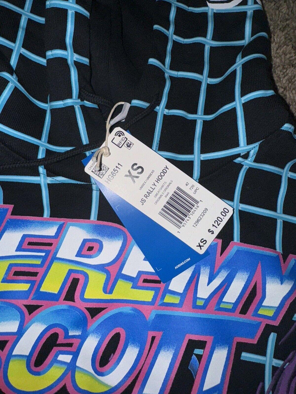 Adidas Originals x Jeremy Scott Size XS, M, Men Rally Hoodie