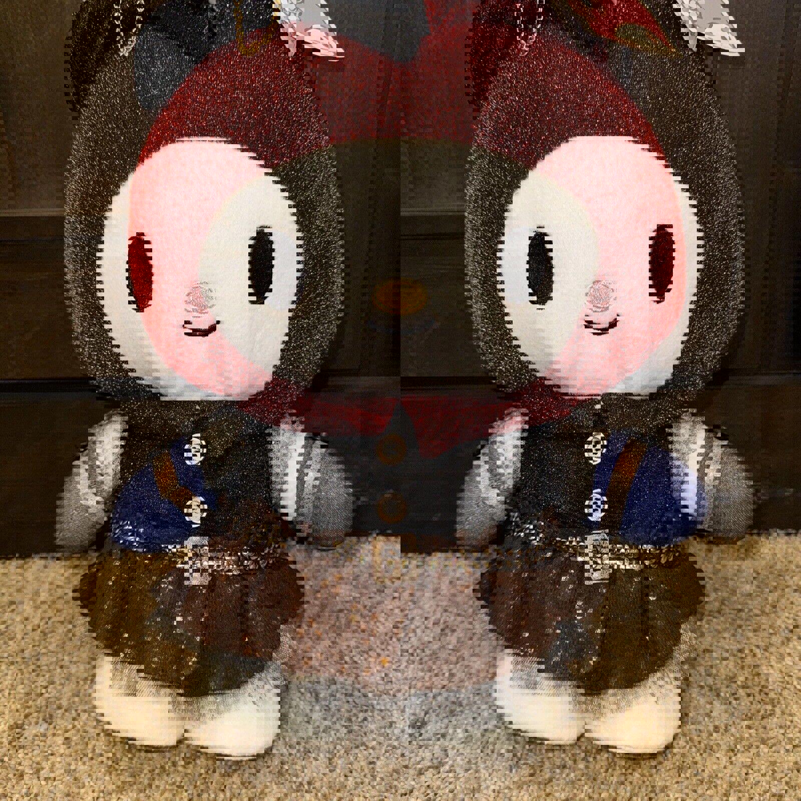 13” Cyberpunk My Melody Doll Kawaii Anime Plushie Toy