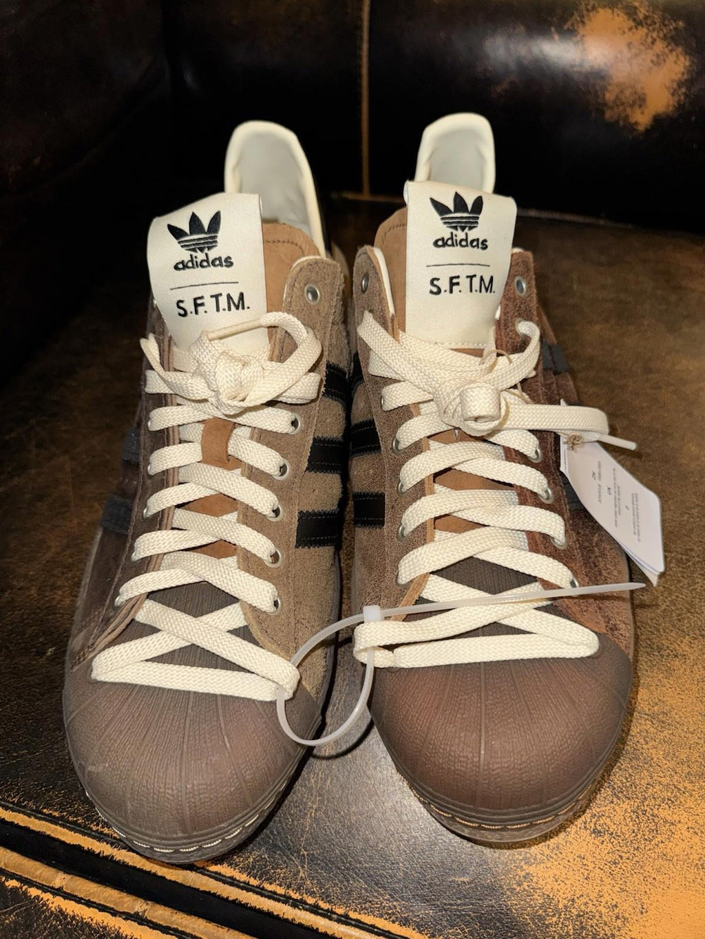Adidas x Song for the Mute Superstar 82 Toast brown leather Men SZ 13 NWOB