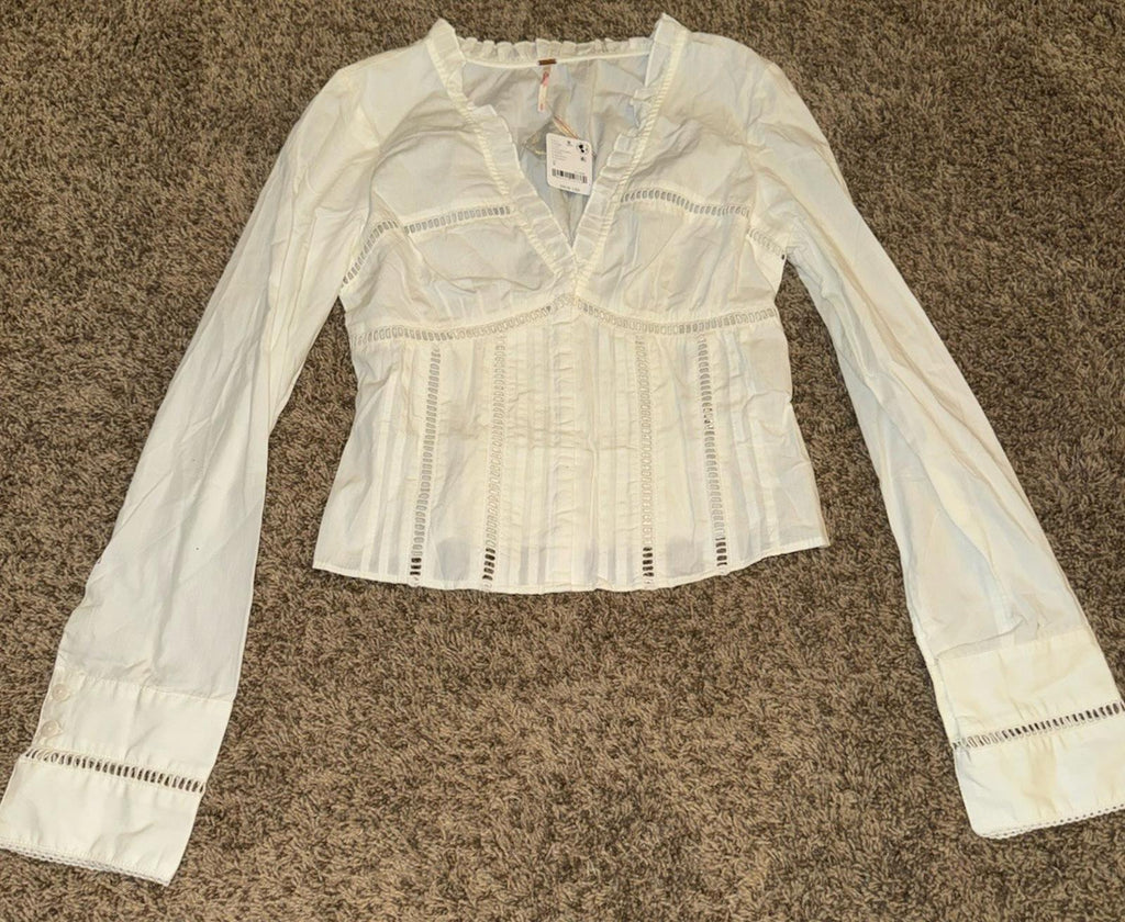 NEW! Free People - Frankie Corset Long Sleeve Top #103938213 Small