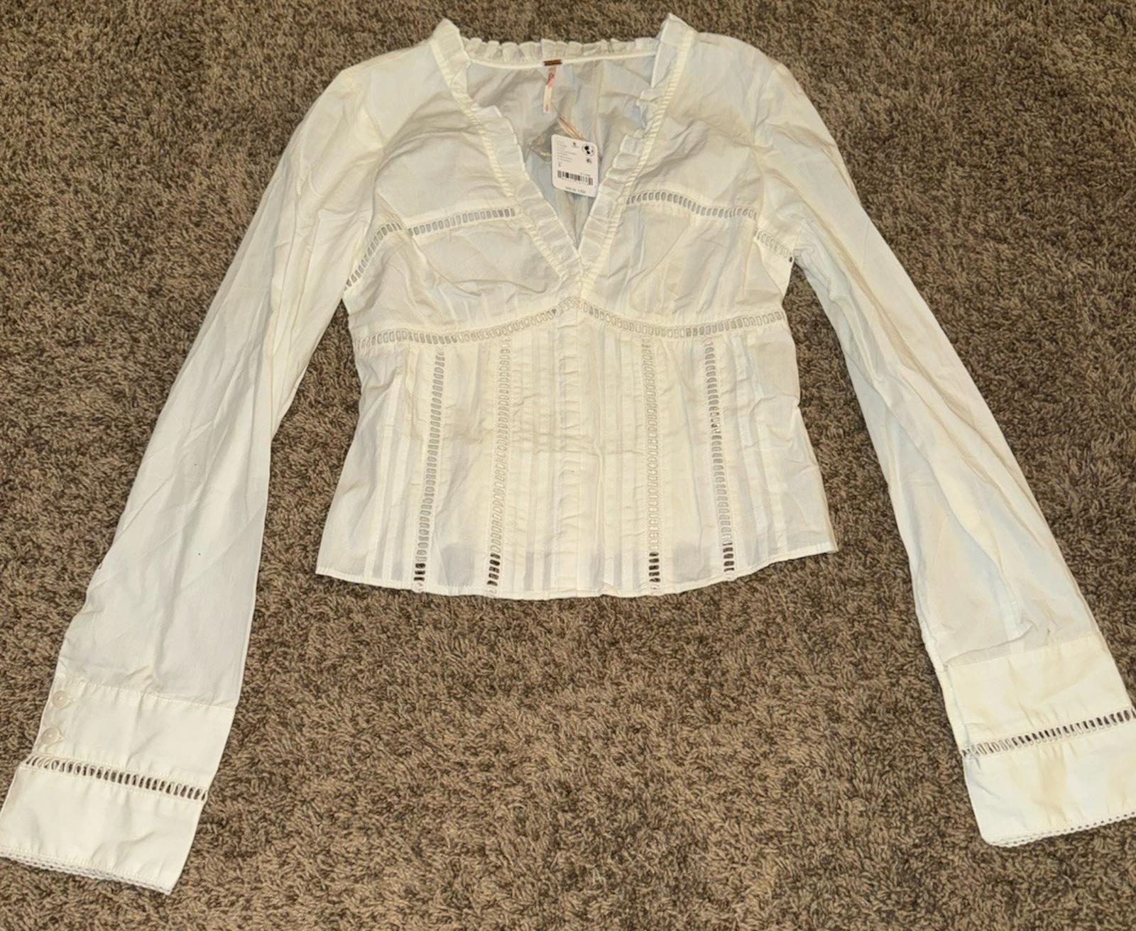 NEW! Free People - Frankie Corset Long Sleeve Top #103938213 Small