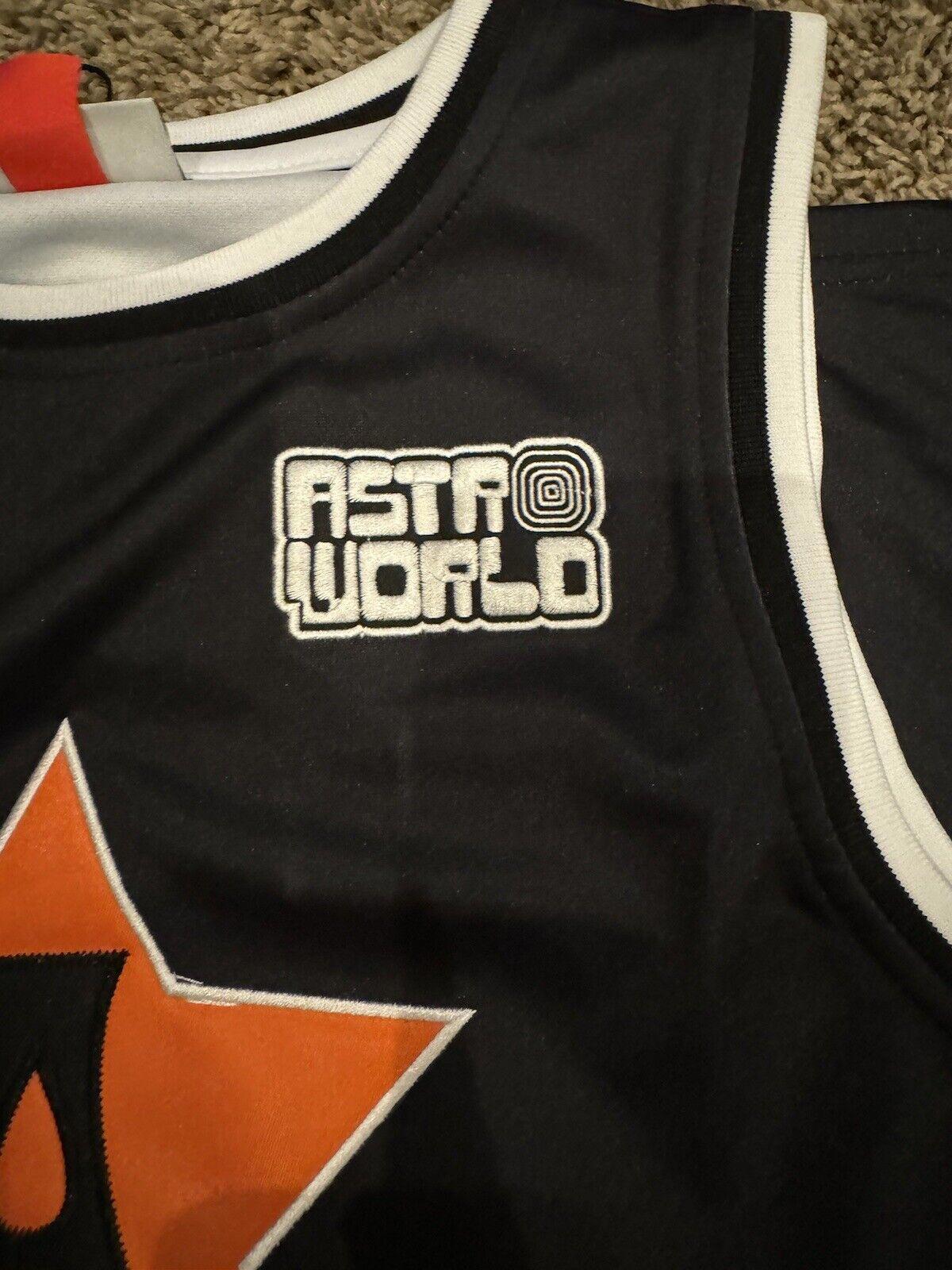 Astroworld Basketball Jersey Travis Scott Large Youth NWT