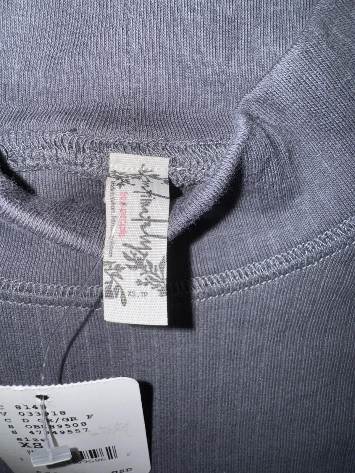 Itimately Free People The Rickie Top Gray XS NEW! Sold out!