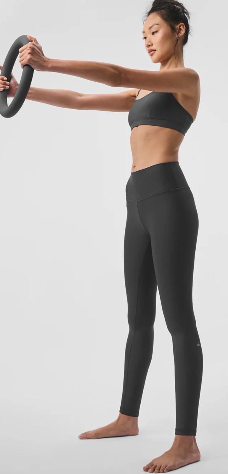 Alo Yoga 7/8 High-Waist Airlift Legging Size S Anthracite LIMITED EDITION NEW