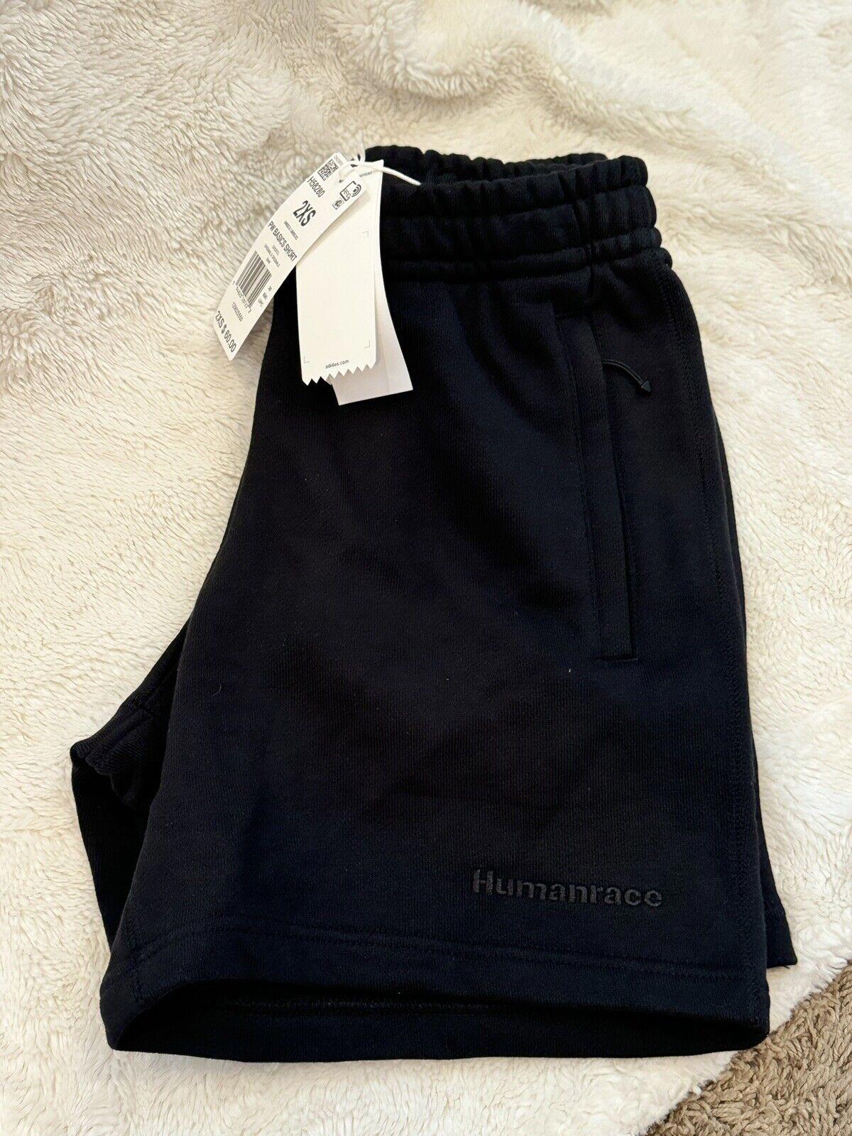 Adidas x Pharrell Williams Human Race Terry Shorts Black 2XS