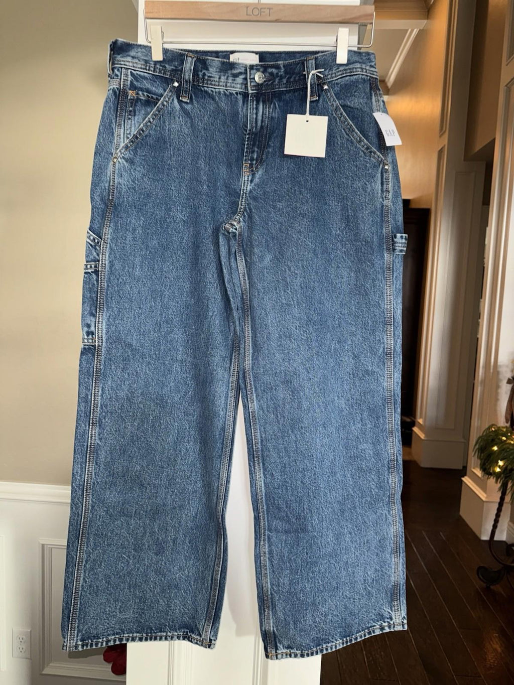 NWT SZ 29/8 Gap × Sandy Liang Low Rise ‘90s Loose Carpenter Jeans RARE! Sold out
