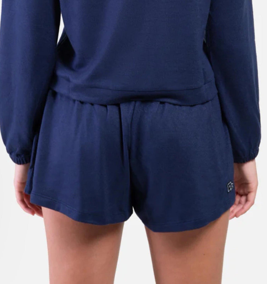 Hype & Vice West Virginia Mountaineers Ace Short Women's L White Navy SOLD OUT!