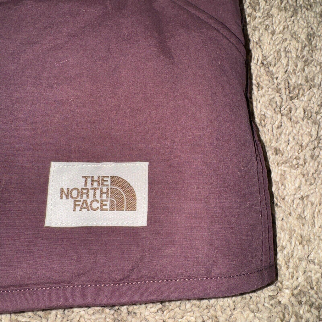 THE NORTH FACE CUCHILLO REVERSIBLE SHERPA LINED VEST Women's Size XL Root Brown