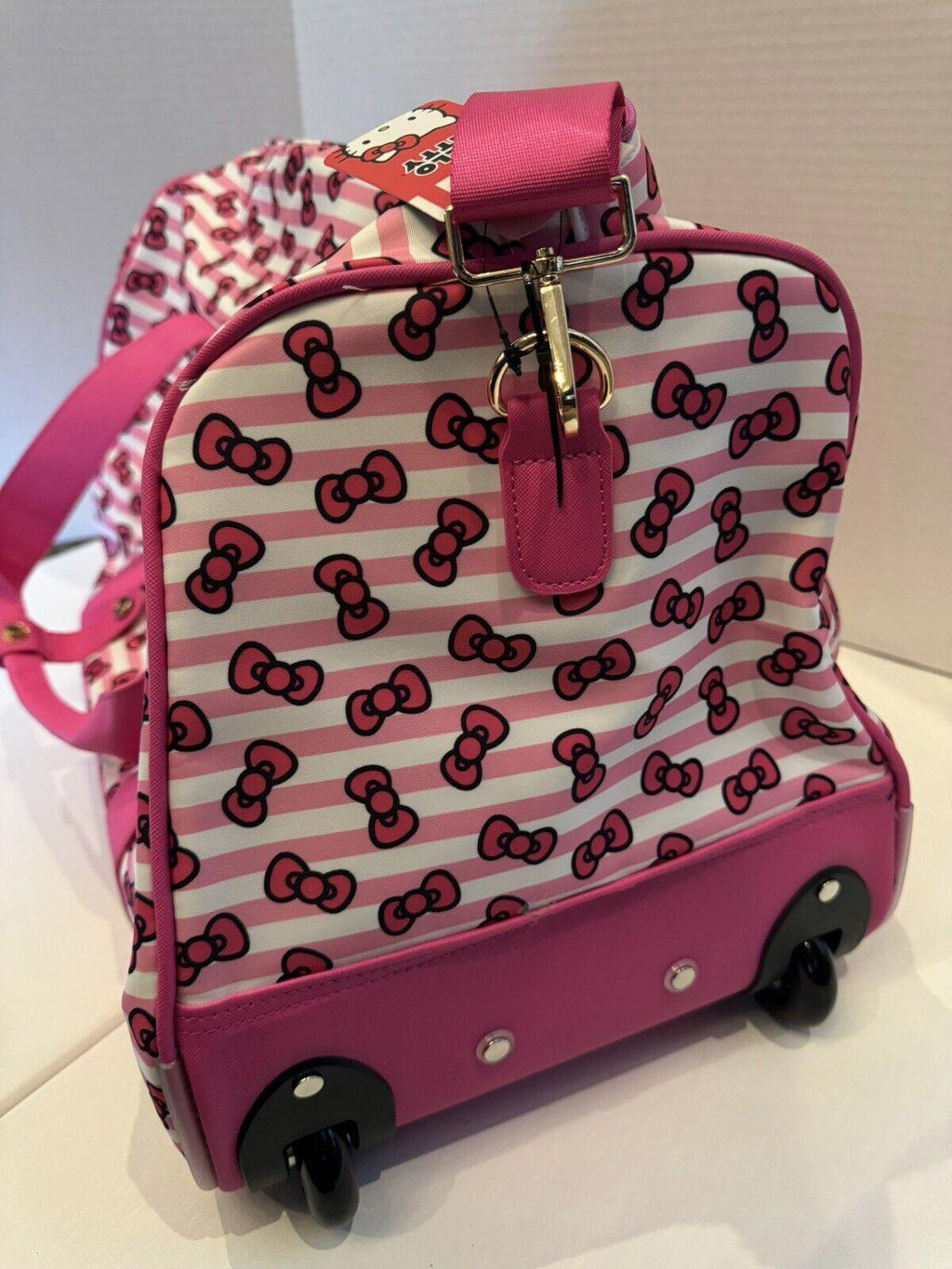 HELLO KITTY 17" Wheeled Duffle Bag Officially Licensed