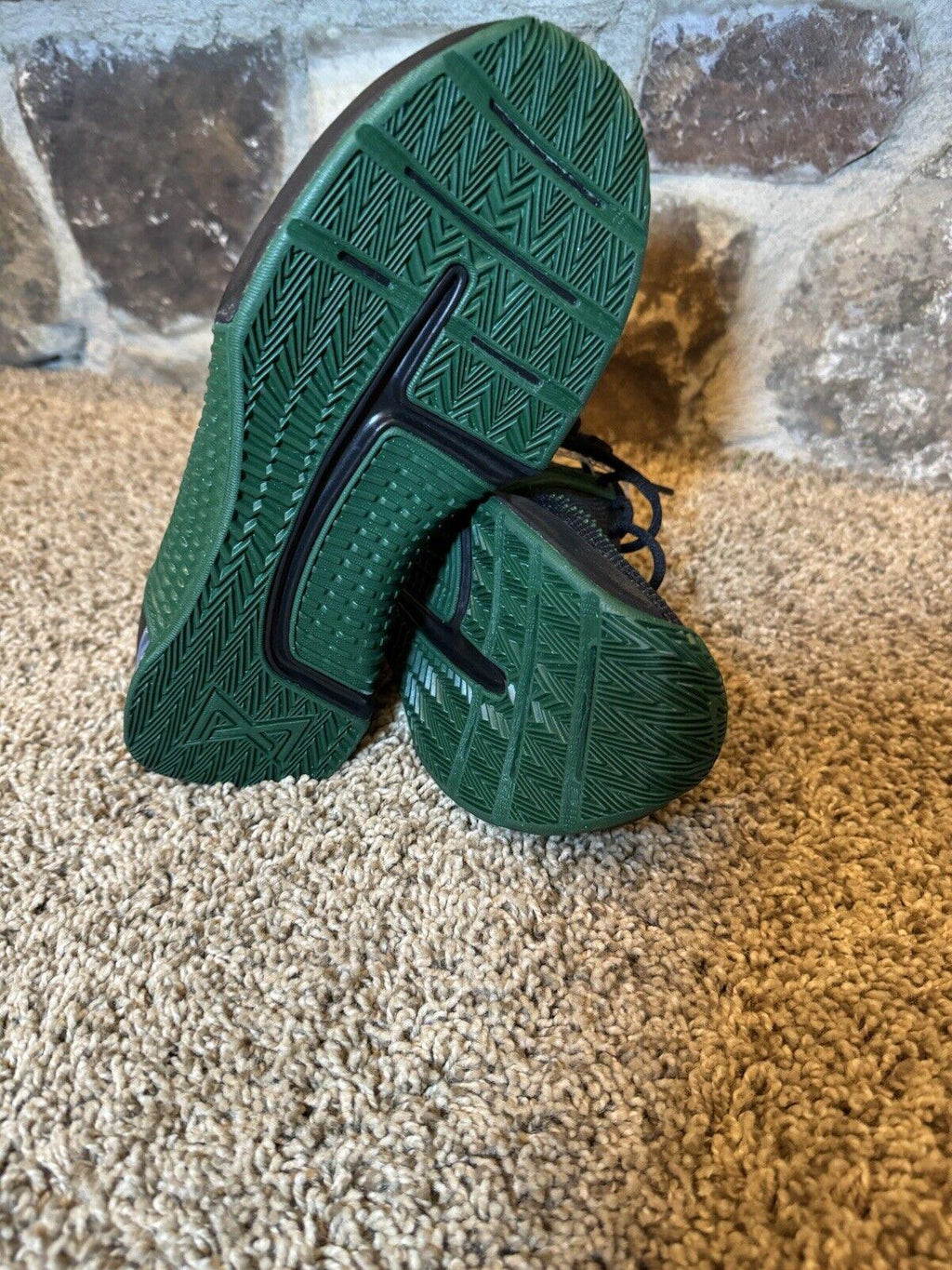NIKE METCON 9 TB BLACK GREEN-PRO GREEN SZ 4.5 Men / 6 Women