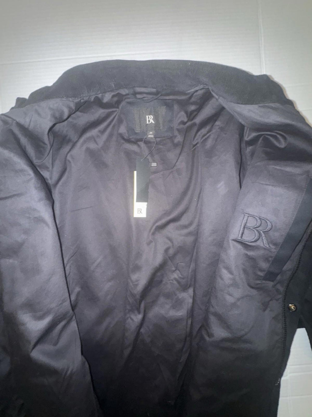 NWT! Banana Republic Lorainne Utility Jacket - Size Medium Navy Blue MSRP $280