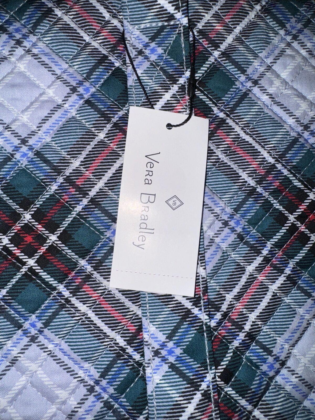 NWT Vera Bradley XL XLarge Traveler Duffel Bag Snowy Plaid