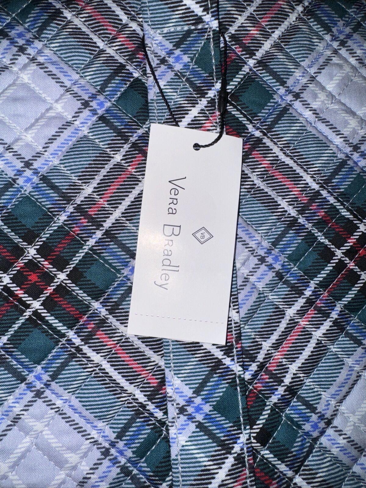 NWT Vera Bradley XL XLarge Traveler Duffel Bag Snowy Plaid