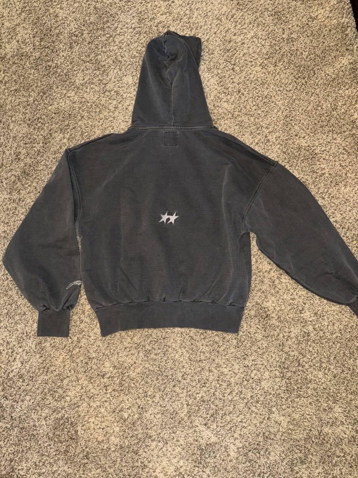 TwoJeys Mens Hoodie Acid Grey Size XS Icon Embroidered Logo Cotton MSRP $165
