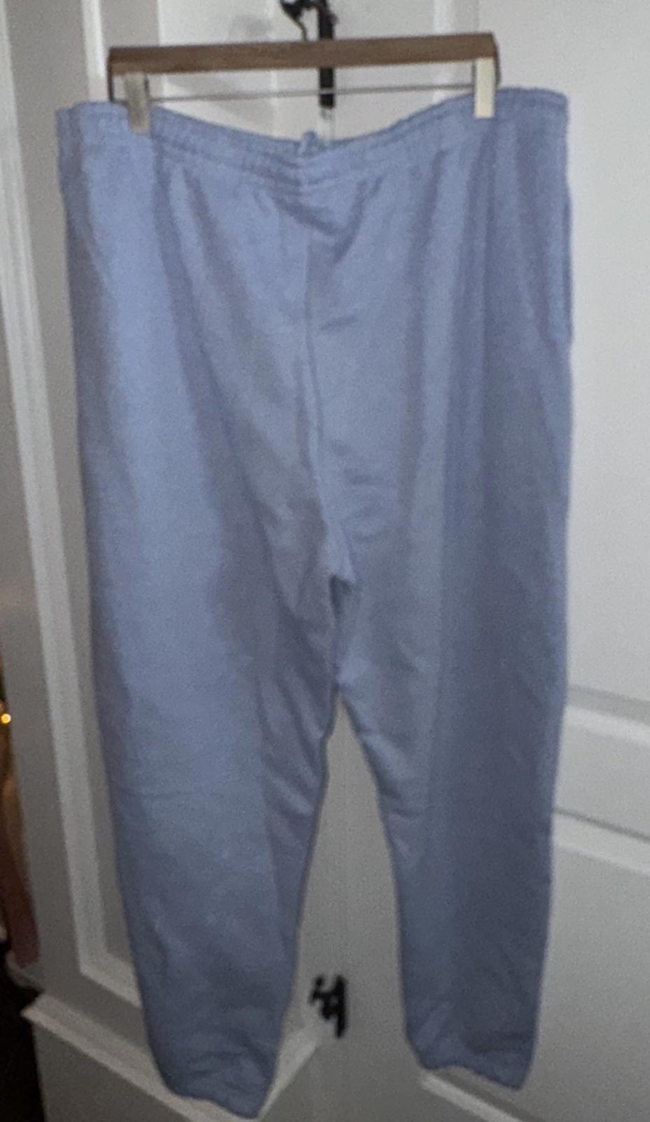 Gymshark Men's Drawstring Waist Essential Oversized Sweatpants. XXL blue NWOT