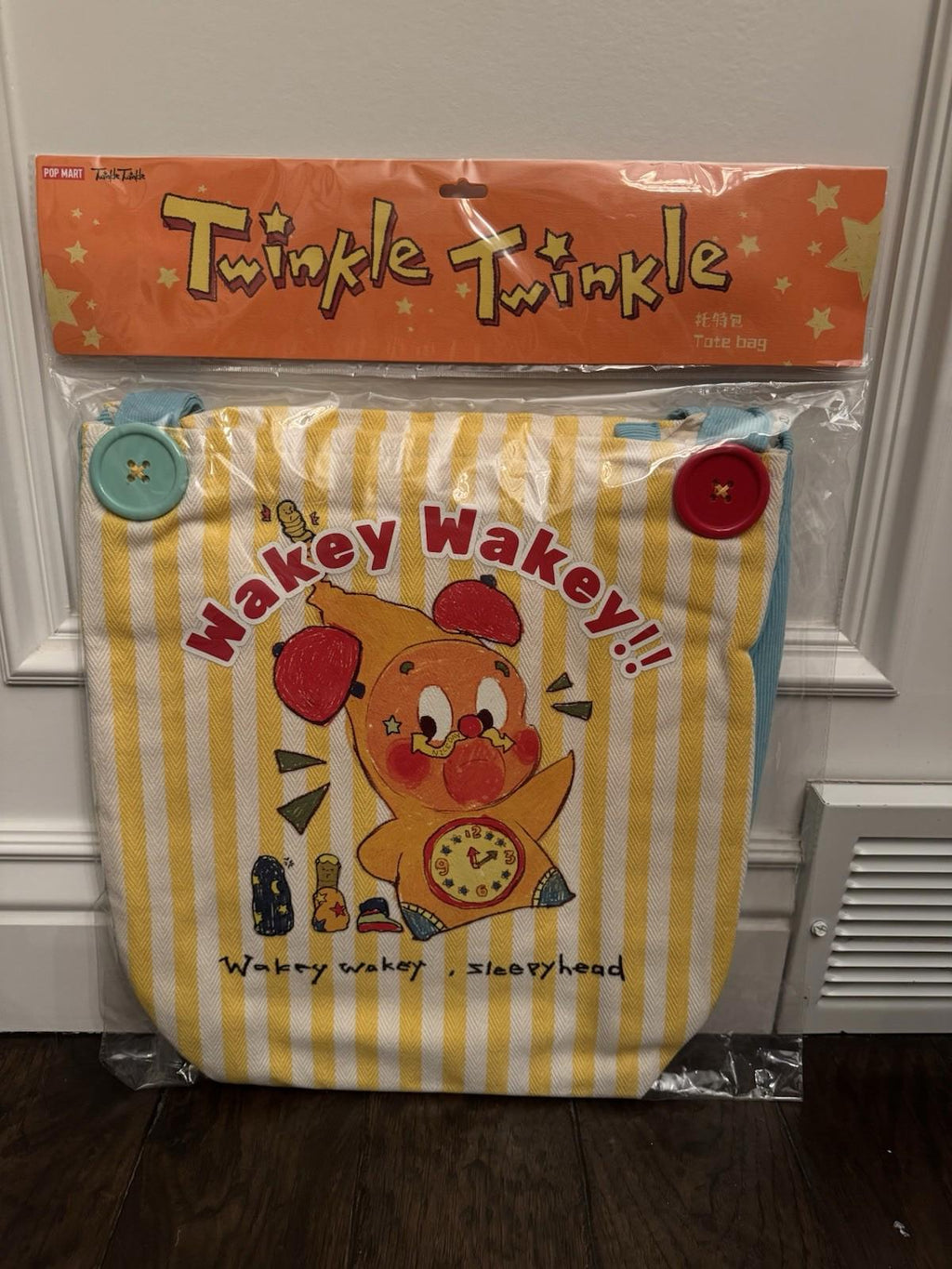 POP MART Twinkle Twinkle Be a Little Star Series Tote Bag Limited edition NEW!